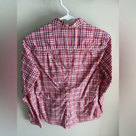 Frank & Eileen Button Down "the Barry" - Pink Plaid - Size Small - Picture 10 of 13